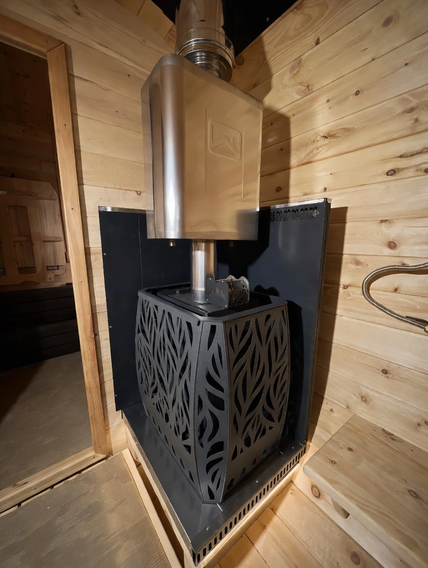 Дровяная печь для бани Скала 12Т - Теплодар